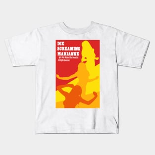 Die Screaming Marianne Movie Art Kids T-Shirt